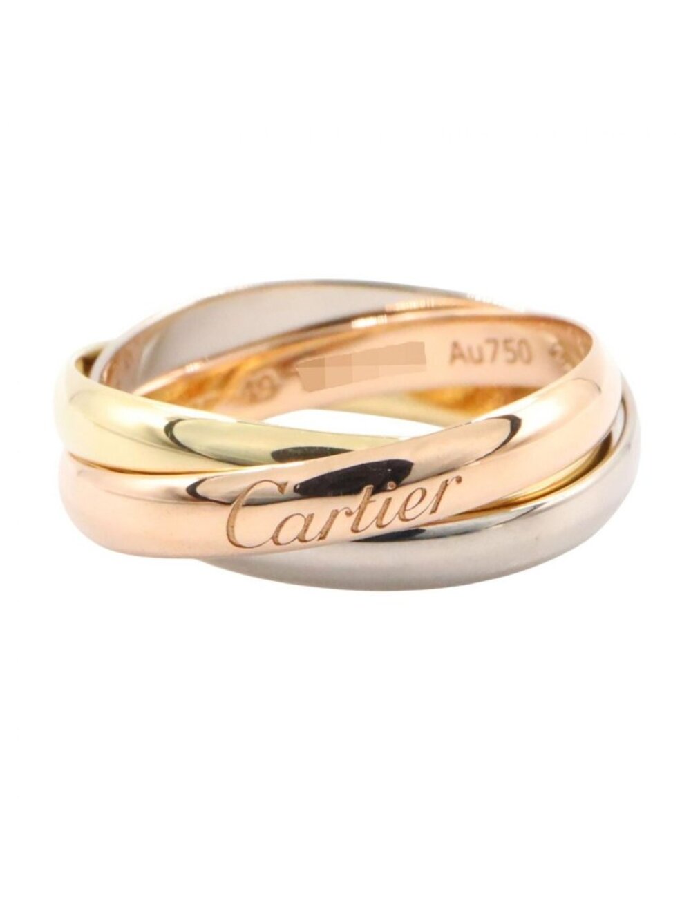 Cartier Ring Trinity 18k White Gold